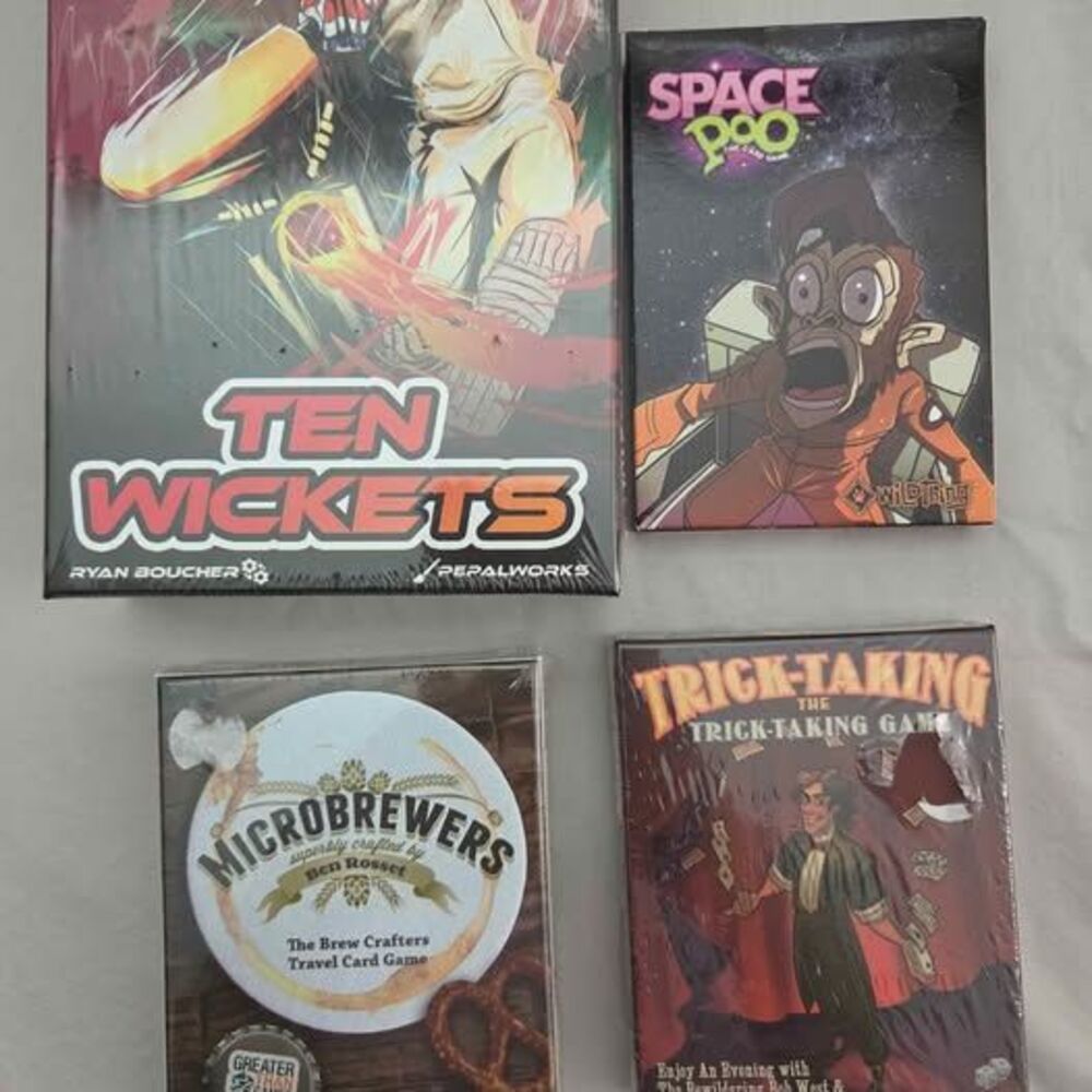 4 Game bundle. New sealed boxes.